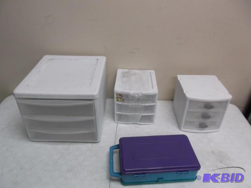 Lot of Small Storage Totes, Some Marks...