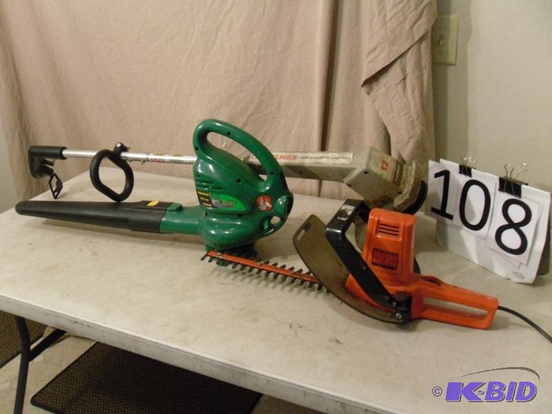 lot 108 image: Sears Craftsman&nbsp12" Trimmer, Weed E...
