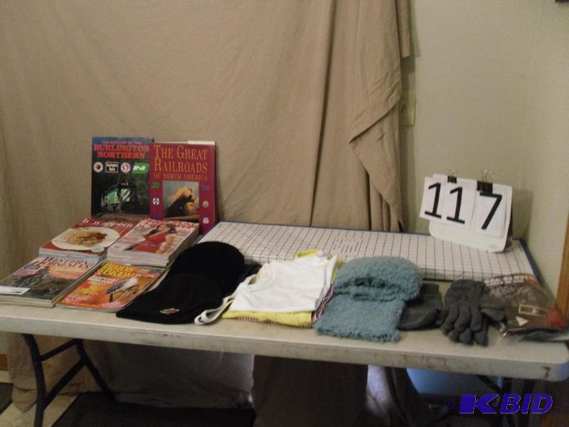 lot 117 image: New Bag Gloves, Hats, Scarves, Fabric Cutting...