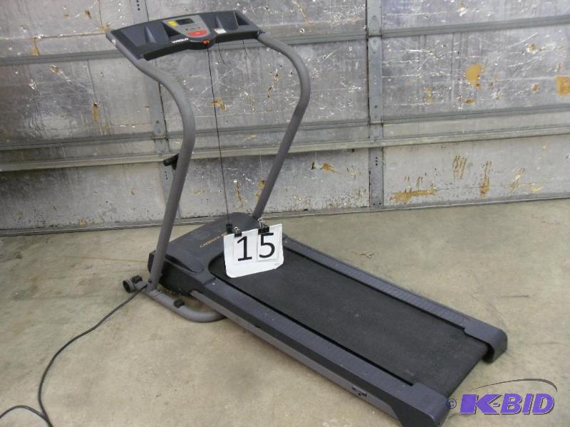 lot 15 image: Weslo&nbspCadence 60 CT Treadmill. Folds for...