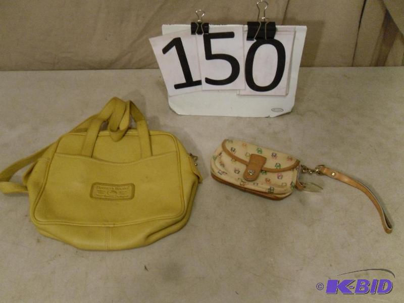 lot 150 image: Small Bag and Purse Both Marked Dooney and Bo...