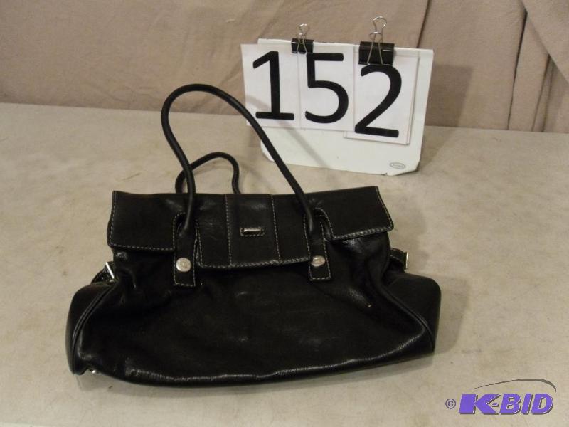 lot 152 image: Black Purse Marked Michael Kors. Minor wear a...