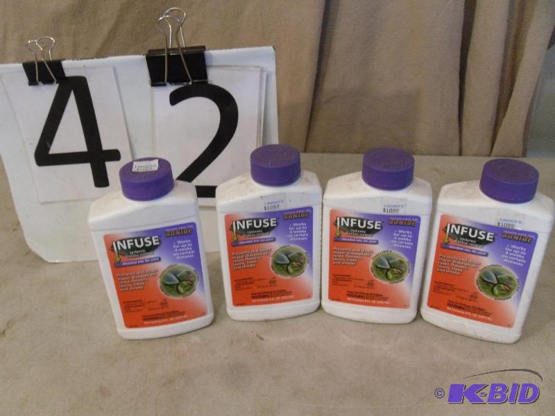 lot 42 image: Lot of 4 New Bottles of&nbspBonide Infuse Sy...
