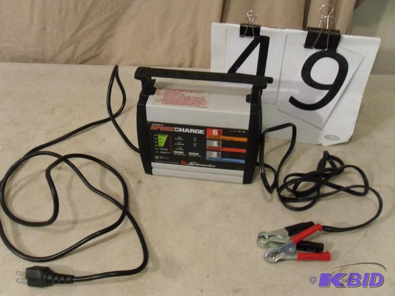 lot 49 image: Schumacher Automatic Battery Charger. 2,4, or...