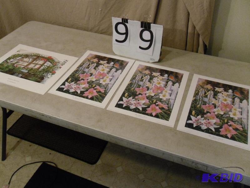 lot 99 image: Lot of 4&nbspUnframed Prints. The Perfect Pe...