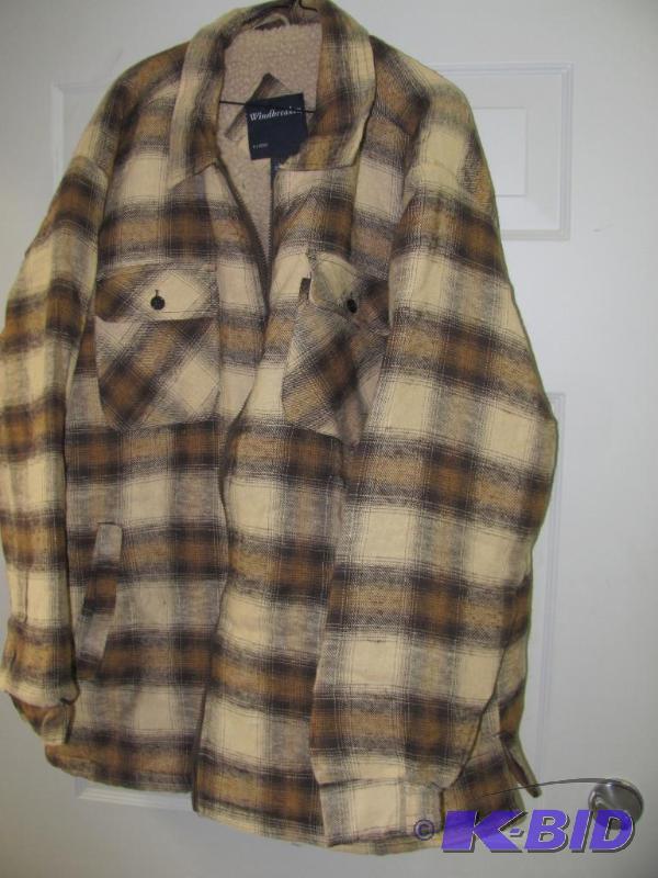 This NEW (with tags) Brown Ramie Cotton Fleec...