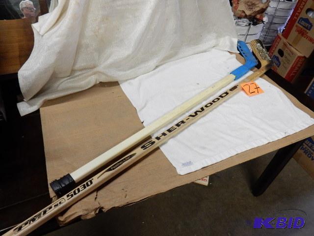 Hockey sticks
