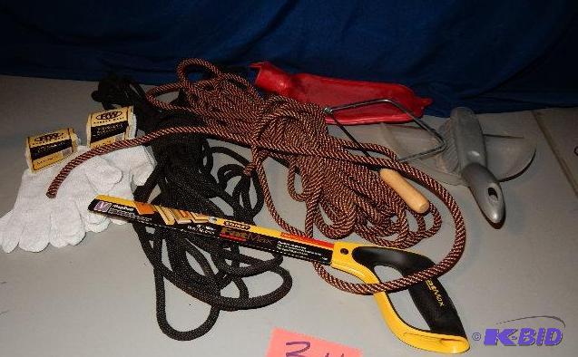Rope, Gloves Misc.