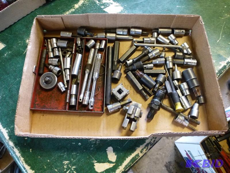 Box# 3 Assorted Torx&nbspbit set Some socket...