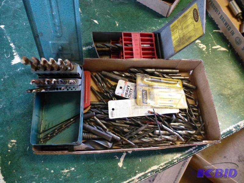 Box# 6 Assorted drill bits All drill bits in ...