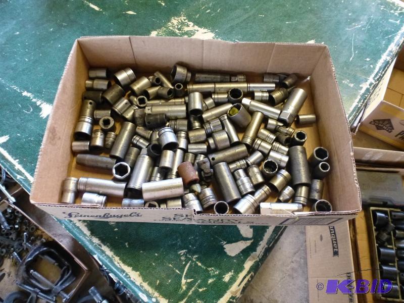 Box# 10 Assorted sockets Most of them look li...