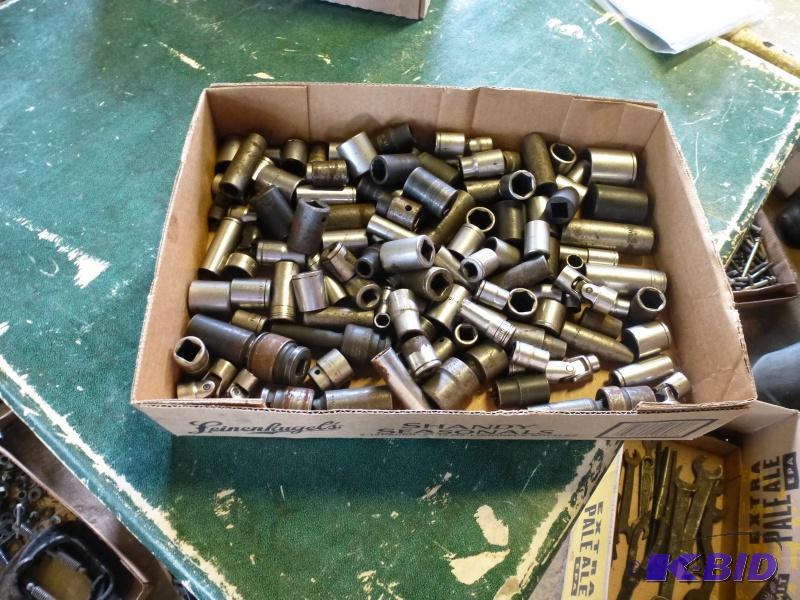 Box# 13 Assorted sockets- Some are impact soc...