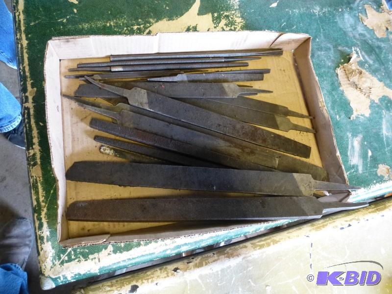 Box# 35 Assorted files- Flat and Rat tale fil...
