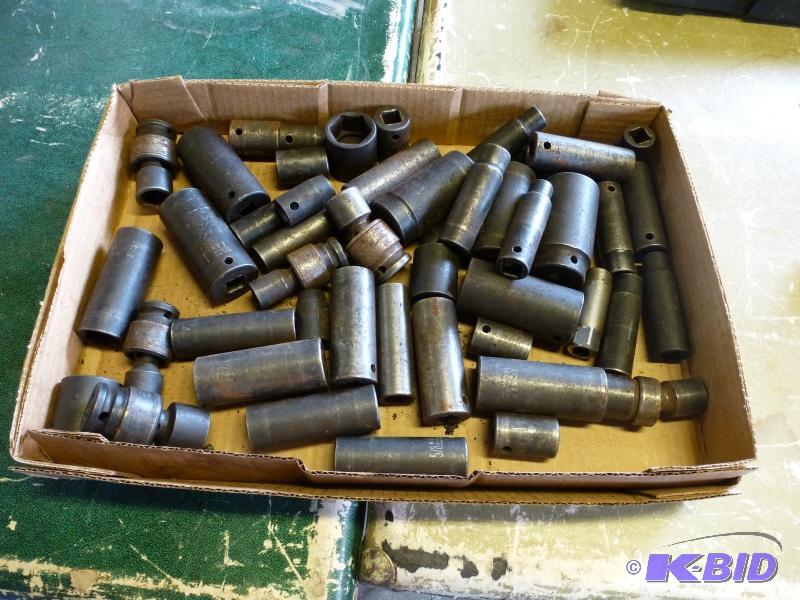 Box# 37 Impact socket set. Some swivel socket...