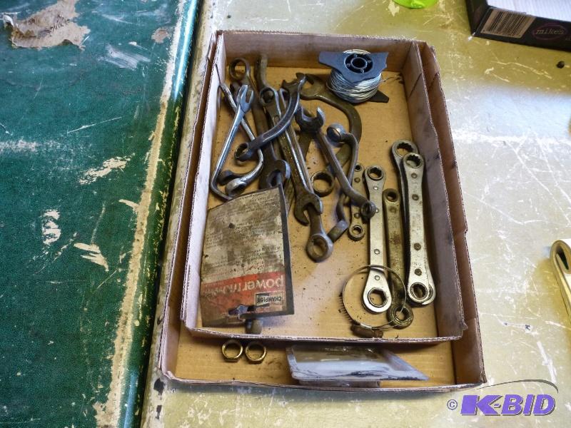 Box # 56 Snap On wrenches Ratchet wrenches a...