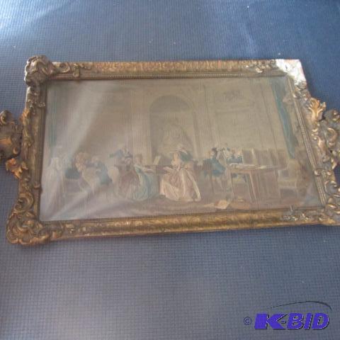 Ornate Tray, Piano Recital