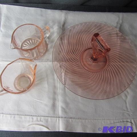 Pink Depression Glass