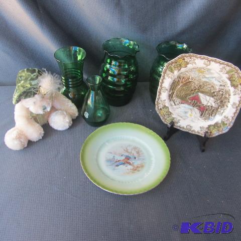 Forest Green, Fancy Plates