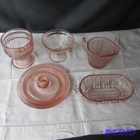 Pink Depression Glass