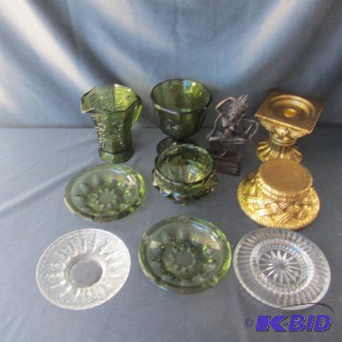 Green Glass, Gold Stands