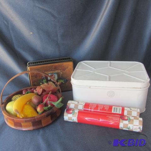 Fruit Bowl, Bread Box