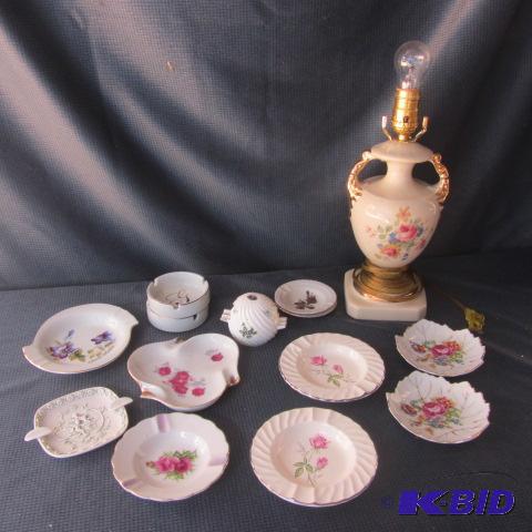 Table Lamp, Ash Trays