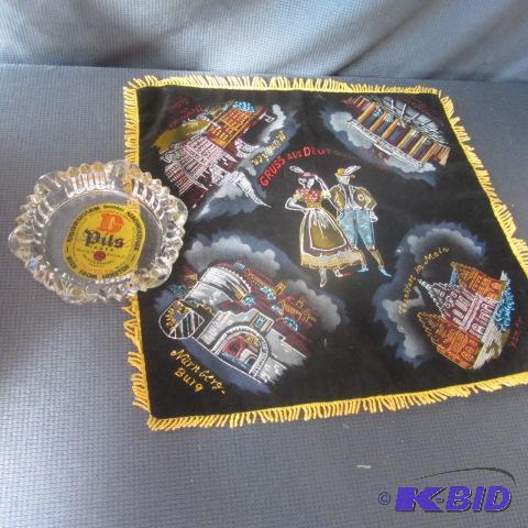 German Pillow Cover, Tray