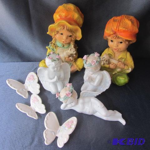 Children, Cherubs, Butterfly