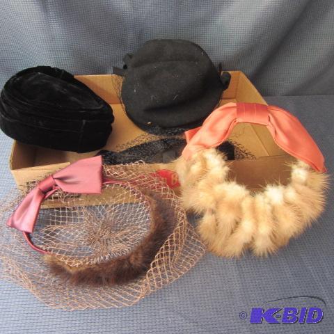 Ladies Vintage Hats
