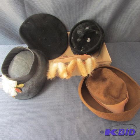 Ladies Vintage Hats