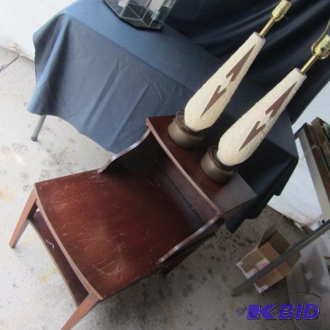 Mahogany Lamp Table