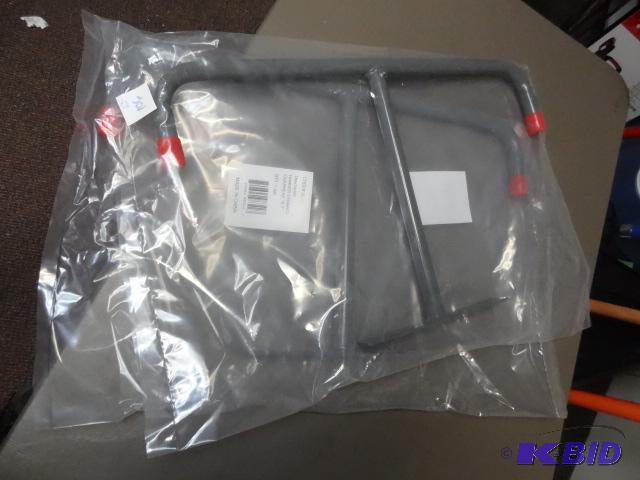 lot 106 image: Qty 2 NEW 18.5 in Overhead Storage Hangers. U...
