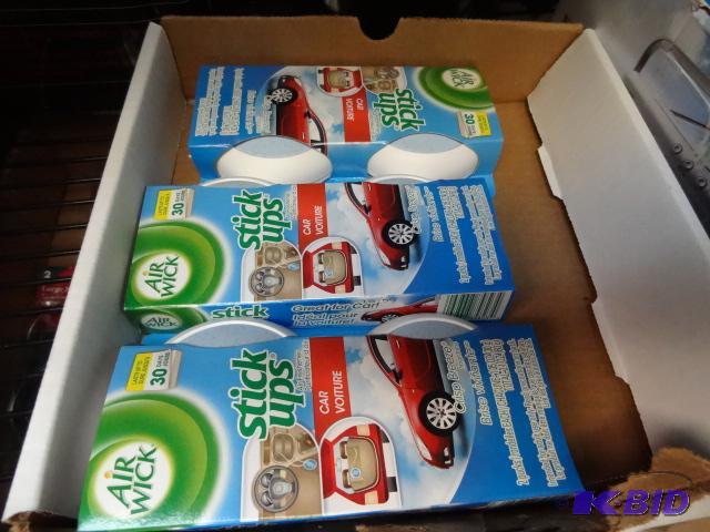 lot 137 image: Qty 3 NEW 2 packs Air Wick Stick-Ups Air Fres...