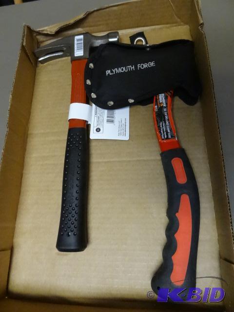 lot 165 image: Tool Lot incl. Plymouth Forg 22 oz Deluxe Cam...
