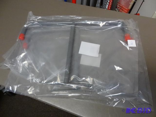 lot 174 image: Qty 2 NEW 18.5 in Overhead Storage Hangers. U...