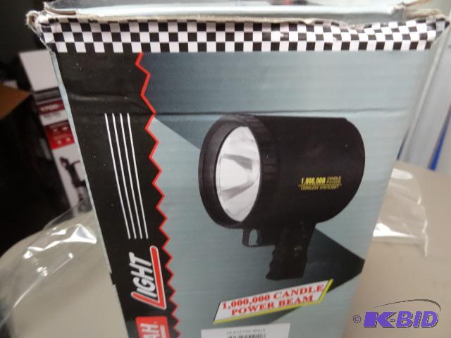 lot 184 image: NEW in open box 1,000,000 CANDLE POWER Portab...