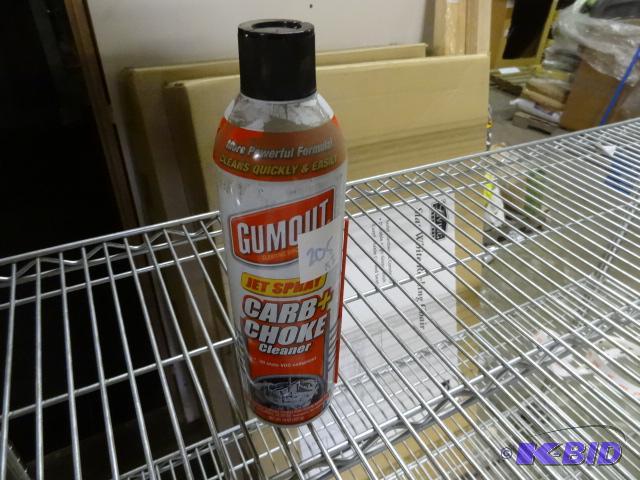 lot 205 image: Qty 3 NEW Gumout Jet Spray Carb and Choke Cle...