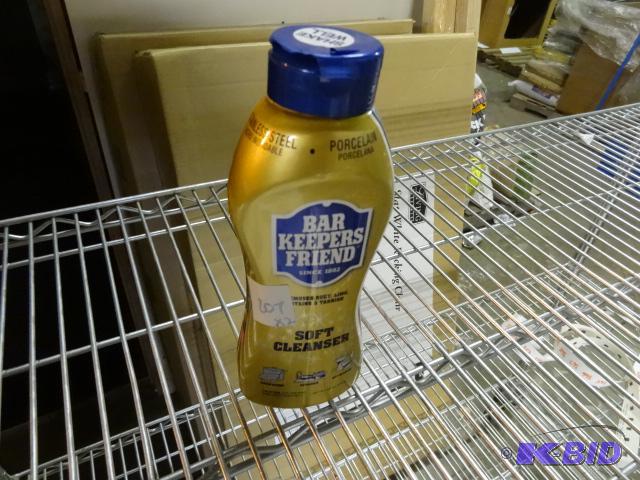 lot 207 image: Qty 2 NEW Bar Keepers Friend Soft Cleanser 26...