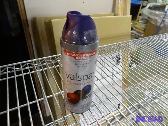 lot 218 image: Qty 6 NEW Valspar Premium InteriorExterior S...