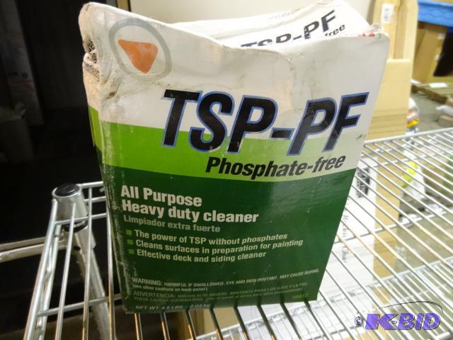 lot 224 image: NEW 4.5 lb box TSP-PF Phosphate Free All Purp...