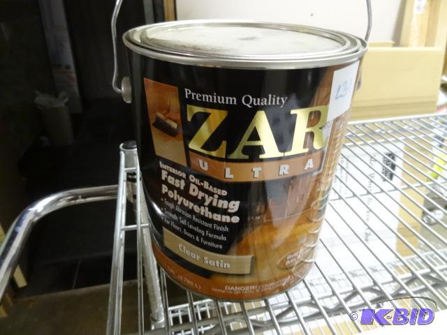 lot 231 image: NEW ZAR Ultra Interior Oil Based Fast Drying ...