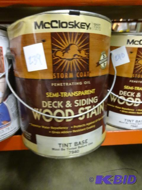 lot 239 image: NEW McCloskey Storm Coat Penetrating Oil Semi...