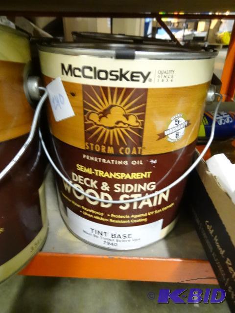 lot 240 image: NEW McCloskey Storm Coat Penetrating Oil Semi...