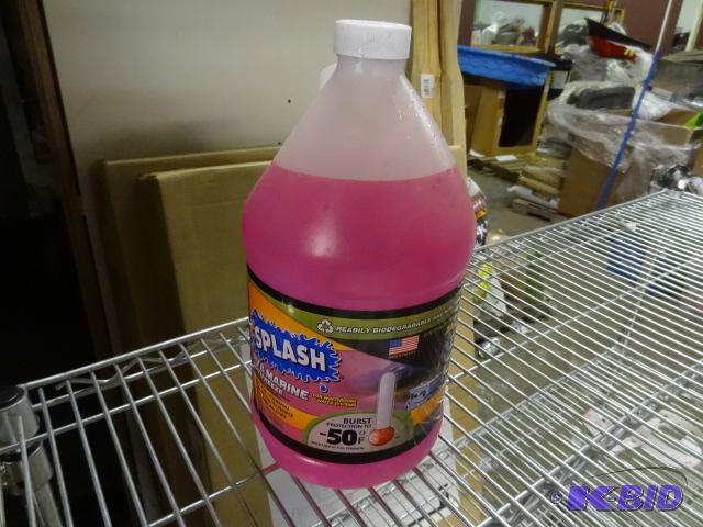 lot 249 image: Qty 2 NEW Splash RV and Marine Antifreeze goo...