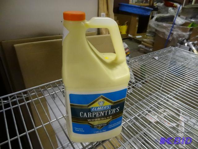 lot 253 image: NEW Elmers Interior Carpenters Wood Glue, 1 g...