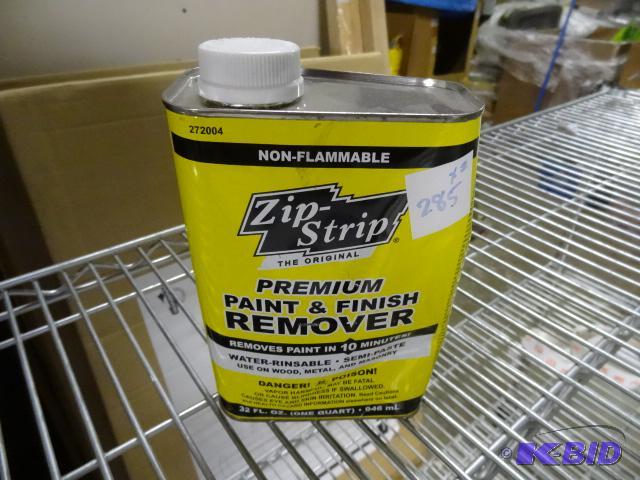 lot 285 image: Qty 2 New Zip-Strip Premium Paint and Finish ...