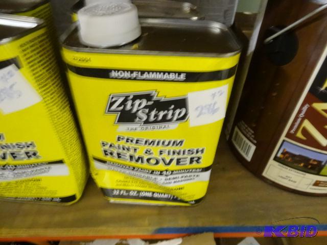 lot 286 image: Qty 2 New Zip-Strip Premium Paint and Finish ...