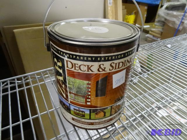 lot 287 image: NEW ZAR Ultra Semi Transparent Exterior Deck ...