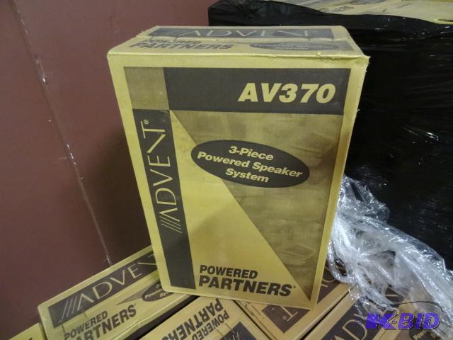 lot 350 image: New In Box Advent Powered Partner Model AV370...