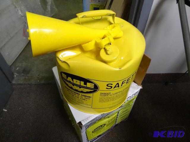 lot 4 image: New in Box Eagle Type 1 Diesel Fuel Safety Ca...